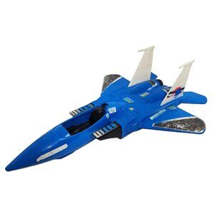 1982 Vintage Fisher Price Turbo Hawk Jet Adventure People Aircraft Toy Play USA